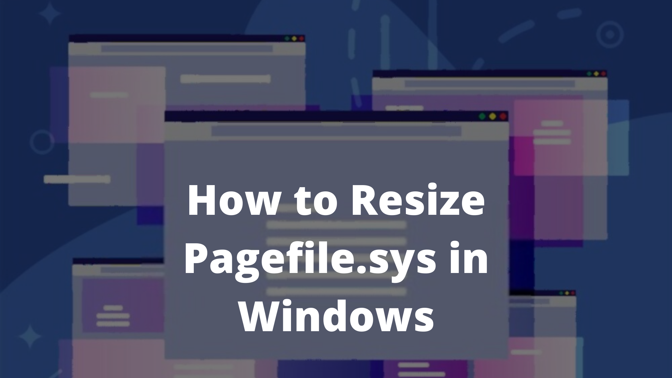 huge pagefile sys