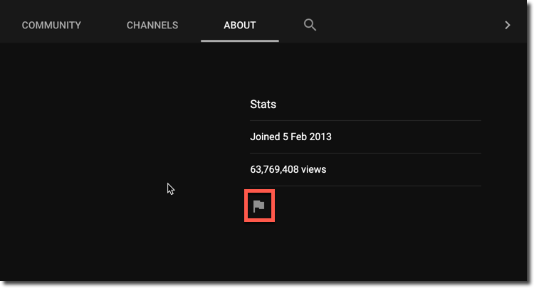 reporting a video