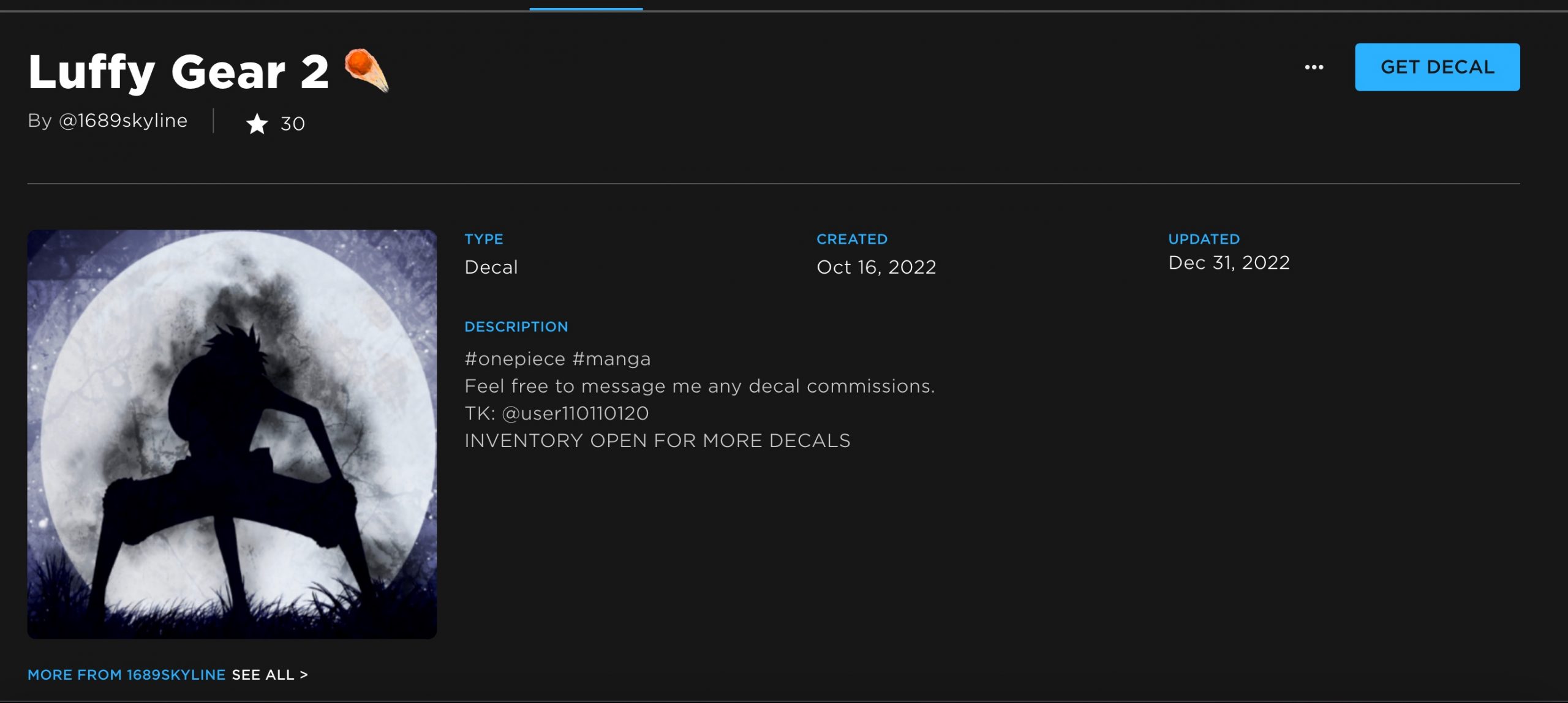 add decal to your roblox inventory