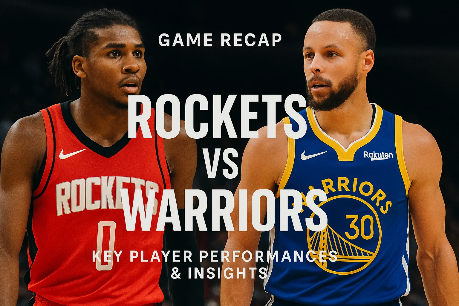 Houston Rockets vs Golden State Warriors Match Player Stats